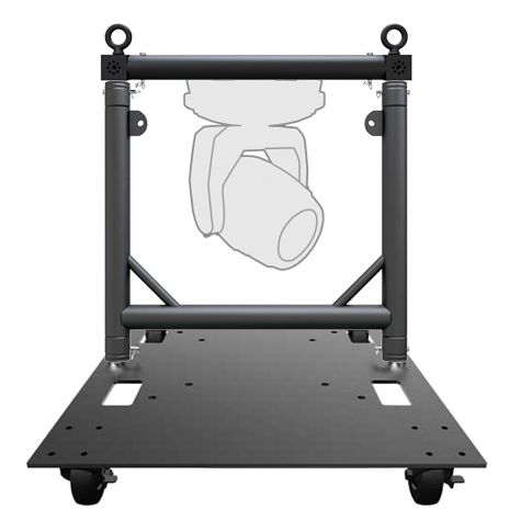Global Truss Modular Lighting Quick Grid Section for Moving Heads in Black Package