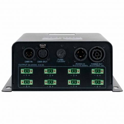 Elation Professional Prisma Driver 8 48VDC DMX-512 Control System