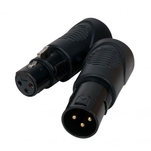 Elation Pro 3-pin RJ45-DMX male & female Adapter Set [ACRJ453PSET]