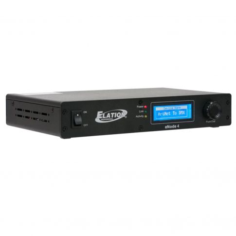 Elation Professional eNode4 4 Universe Artnet/sACN to DMX Interface