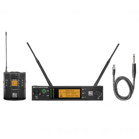 Electro-Voice RE3-BPGC UHF Bodypack Set with GC3 Instrument Cable