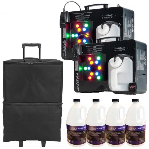 American DJ Fog Fury Jett Duo Bundle
