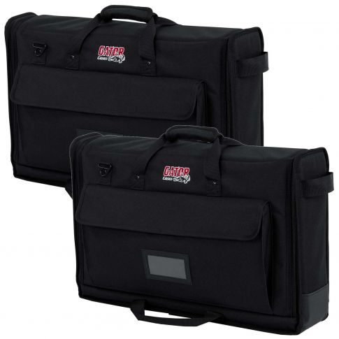 (2) Gator G-LCD-TOTE-SM Small Padded LCD Transport Bags
