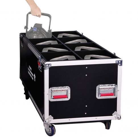 Gator Cases G-TOURPAR64-LED-8 G-Tour Series ATA LED PAR 64 Transport Lighting Case