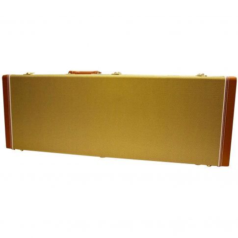 Gator Cases GW-ELECTRIC-TW Deluxe Wood Series Electric Guitar Case in Tweed