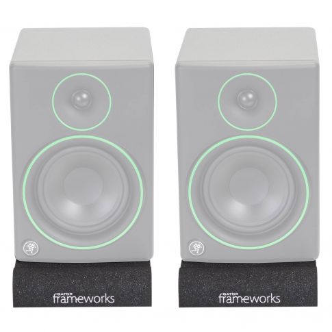 Gator Frameworks GFW-ISOPAD-SM Monitor Isolation Pads - Small (Pair)