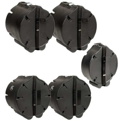 Gator Cases GP-PEFUSION20 Protechtor Elite Series Fusion Set 20 inch Bass Drum Cases (5 pieces)