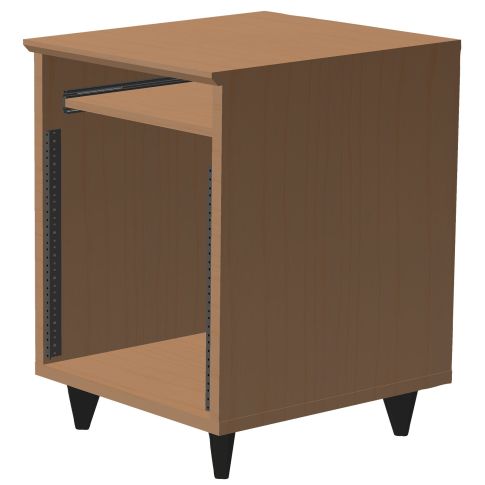 Gator Frameworks Elite Series 10U Studio Rack Table - Natural Maple