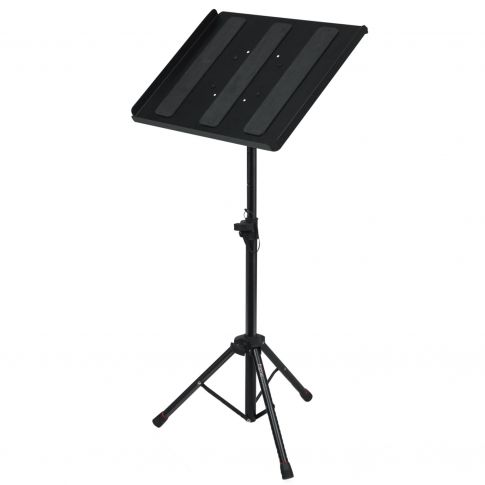 Gator Frameworks GFW-UTL-MEDIATRAY1 Compact Adjustable Media Tray with Tripod Stand