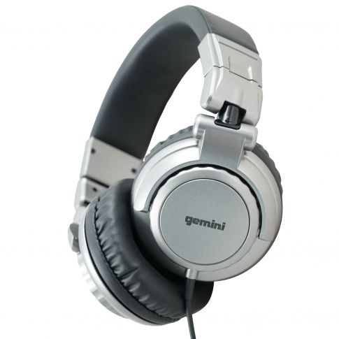Gemini DJX-500 DJX Series Over Ear Professional DJ Monitor Headphones