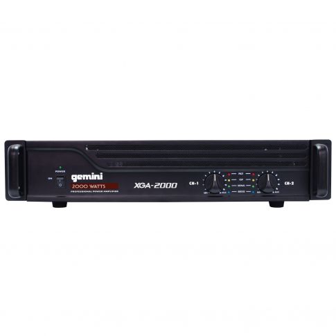 Gemini XGA-2000 2000 Watt RMS Professional Power Amplifier