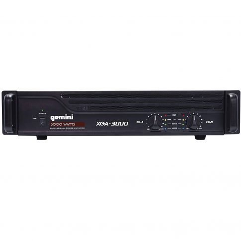 Gemini XGA-3000 3000 Watt RMS Professional Power Amplifier