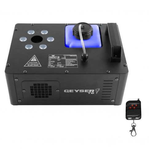 Chauvet DJ Geyser T6 Vertical Pyrotechnic-Like Fog Machine with 6 RGB LEDs