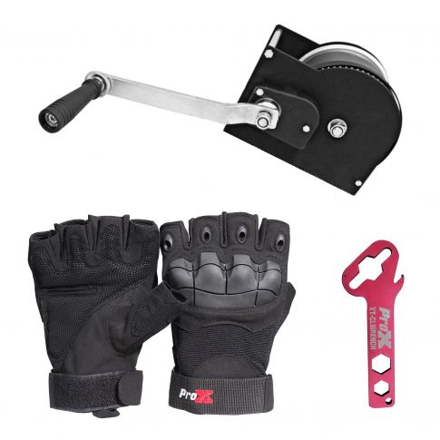 Global Truss Replacement Caster for ST-157 with Black Gloves