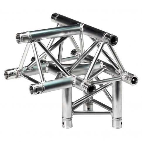 Global Truss 1.64FT (0.5m) 4 Way T-Junction F33 Triangular Truss [TR-4097-U]