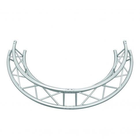 Global Truss TR-C2-ARC90 9.84FT Triangular Circle 2 x 90 Degree Arcs