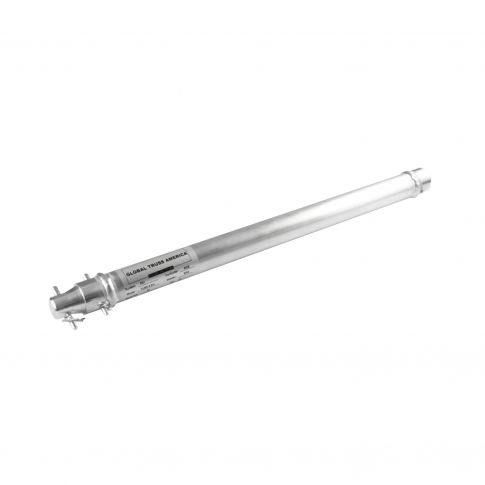 Global Truss Tube 0.5M F24 Single Tube 1.64ft (0.5m) for F24 Light Duty Square Truss