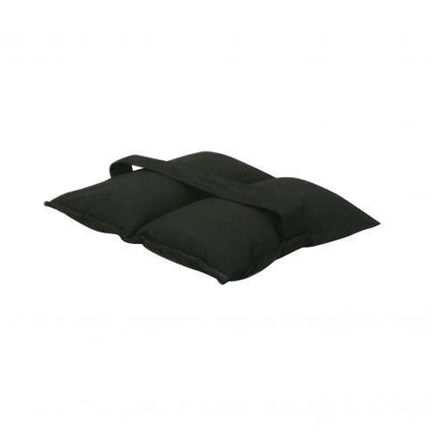 Global Truss GT-SB25 25 lb Black Canvas Sandbag 