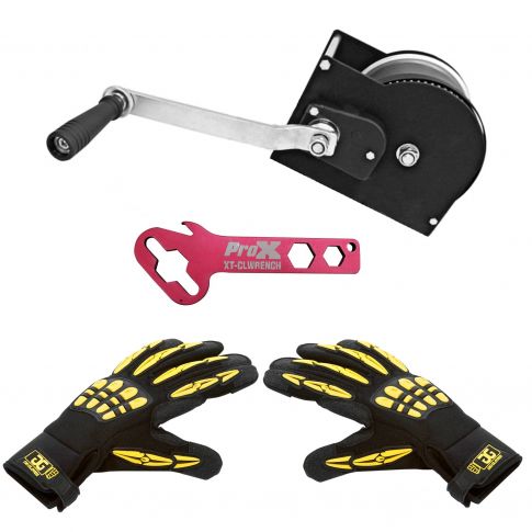 Global Truss Replacement Caster for ST-157 with Large Black & Yellow Gig Gloves Package