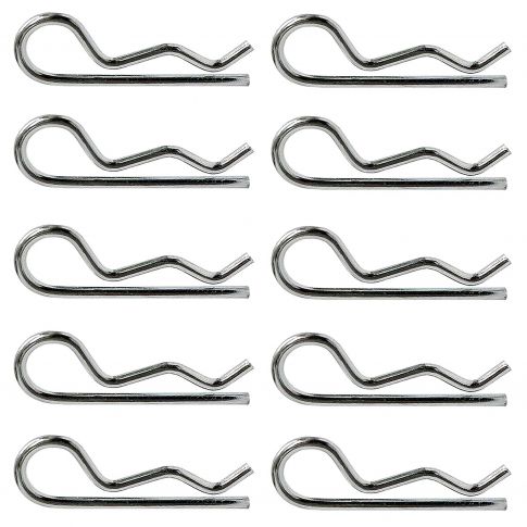 Global Truss Safety Clip 10 Pack to Secure Tapered Shear Pin for F23/F24 Series Truss [R-CLIP F23]