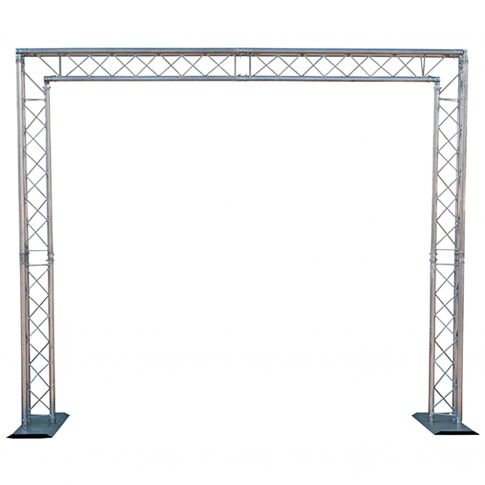 Global Truss Mobile DJ 8FT X 8FT Goalie Post Truss System [TRUSS SYSTEM]