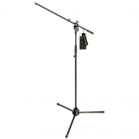 Gravity Stands MS 4321 B Microphone Stand with Folding Base and Boom
