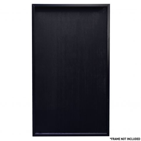 Headliner HL30501 Universal DJ Facade Scrim (Black) Framed