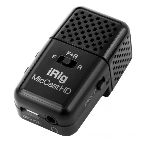 IK Multimedia iRig Mic Cast HD Mobile Device Podcasting Microphone
