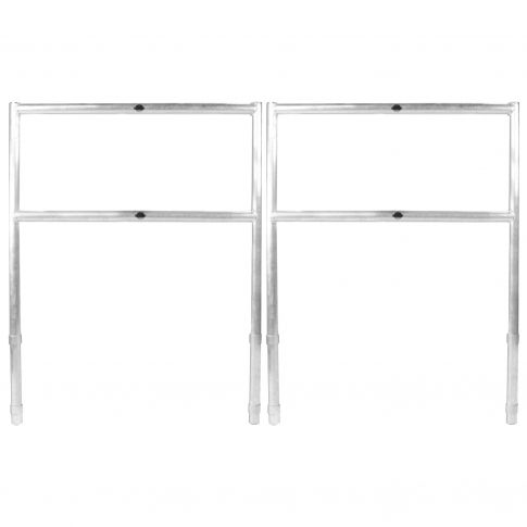 Intellistage AT4GRD Side Guard Rails for 4ft x 4ft Platforms (2 pack)