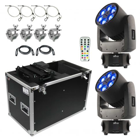 Chauvet DJ Intimidator Trio Moving Head Duo Package