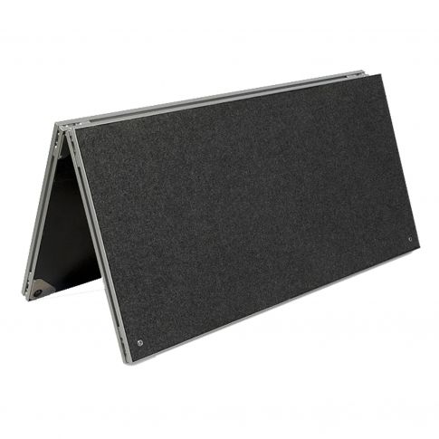 Intellistage ISPF4X4C 4FTX 4FT Carpet Finish Folding Platform