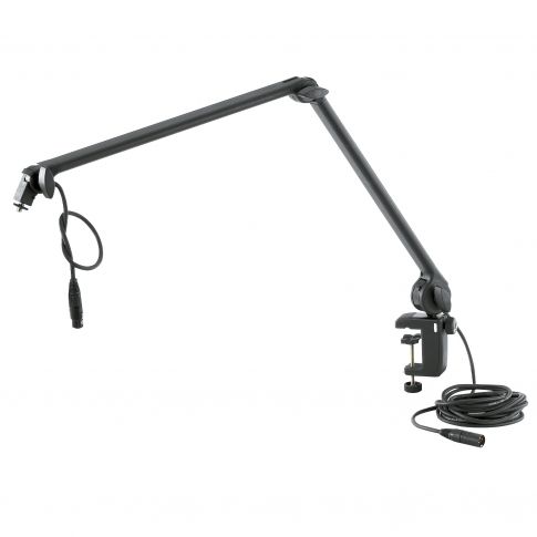 Konig and Meyer 23860 Microphone Desk Arm - Black