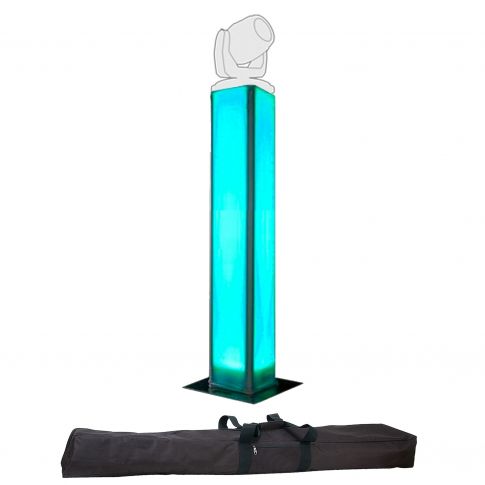 Trusst Glo Totem 2.0 Truss Lighting Tower with Scrim Cover