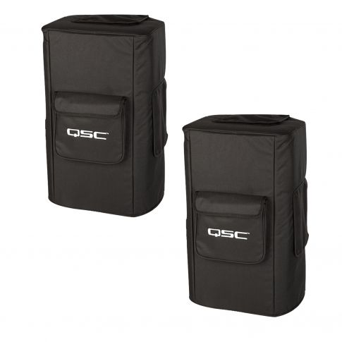 (2) QSC KW122 Protective Speaker Covers