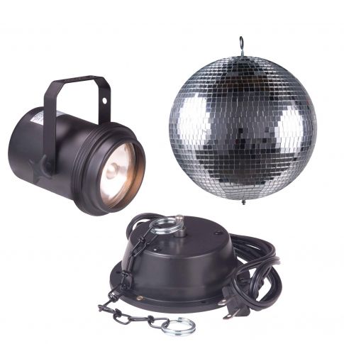 ADJ M-600L 16” Mirror Ball Package 16” Mirror Ball Package