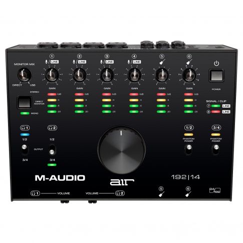 M-Audio AIR 192 | 14 8-In/4-Out 24/192 USB Audio Interface
