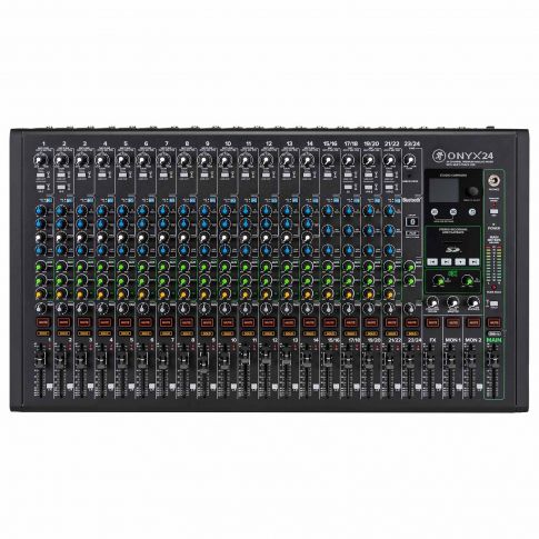 Mackie Onyx24 24-Channel Premium Analog Mixer with Multitrack USB