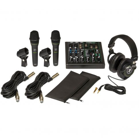 Mackie Performer Bundle Performance Bundle with ProFX6v3 Effects Mixer