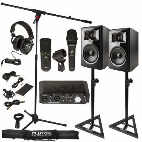 Mackie Producer Bundle Recording Bundle with JBL Professional 306P MkII Powered 6" Monitors Package