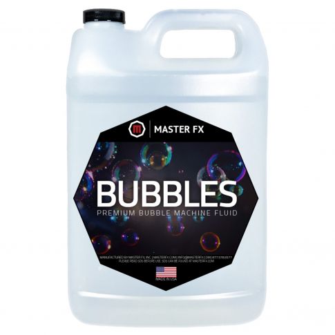 Master FX BF-PB-1 Bubbles Premium Bubble Machine Fluid (1 Gallon)