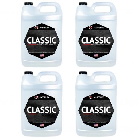Master FX Classic Medium Density Fog Fluid - 4 Gallons