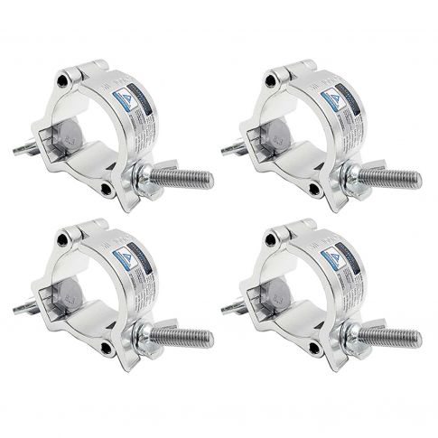 (4) Global Truss MINI 360 1.5 Light Duty Clamps for 40mm Tubing