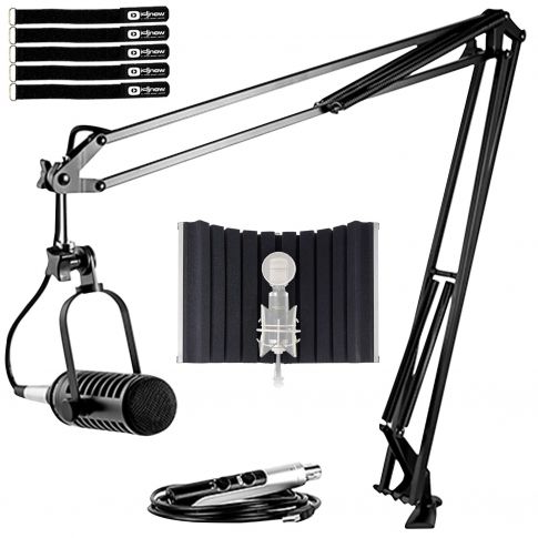 MXL APS SOLO Audio Podcasting Station with Microphone Isolation Shield
