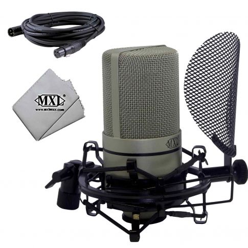 MXL 990 Complete Vocal Condenser Microphone Bundle