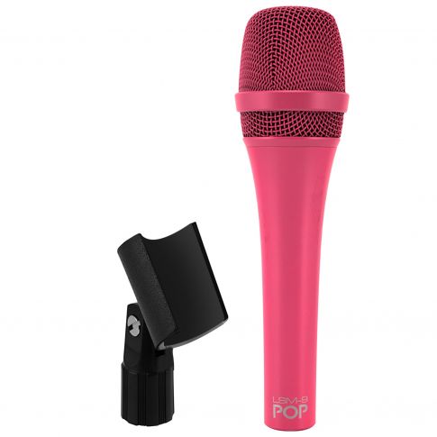 MXL POP LSM-9 Live Series Premium Dynamic Vocal Microphone in Magenta