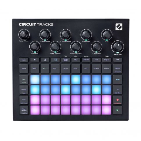 Novation Circuit Tracks - Standalone Groovebox with Synths, Drums and Sequencer