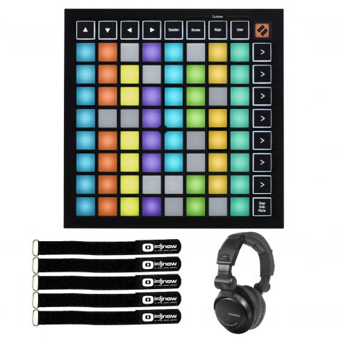 Novation Launchkey Mini Mk3 25-Key MIDI Controller with DJ Headphones