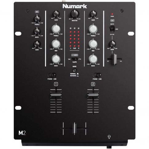Numark M2 Black Professional Scratch DJ Mixer