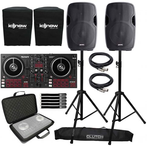 Numark Mixtrack Pro FX 2-Deck DJ Controller with Gemini 12" Speakers