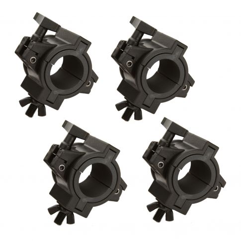 (4) Universal O-Clamp Lighting Clamps